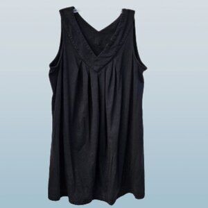 Roaman's Black Tank Top